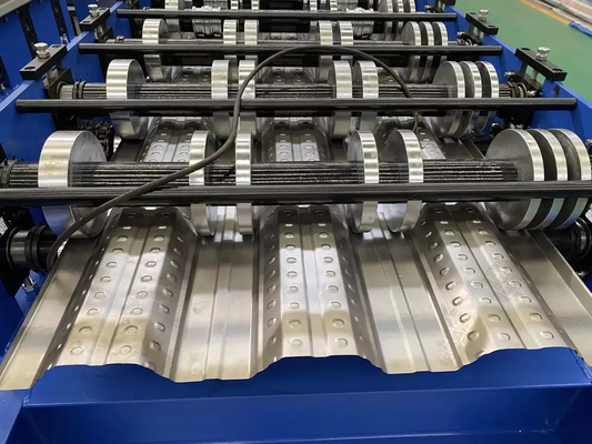JCX Floor Deck Roll Forming Machine Automatyczna metalowa konstrukcja stalowa Maszyna do formowania belek podłogowych