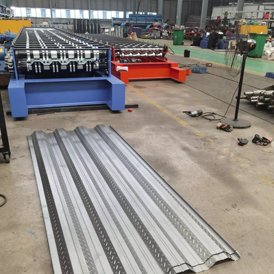 JCX Floor Deck Roll Forming Machine Automatyczna metalowa konstrukcja stalowa Maszyna do formowania belek podłogowych