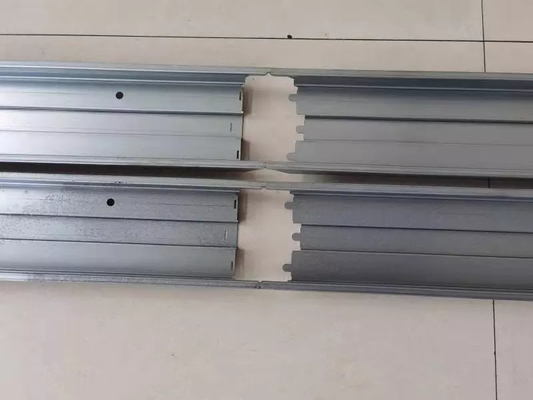 4.5kw Rolling Shutter Slats Roll Forming Machine Konwerter PLC
