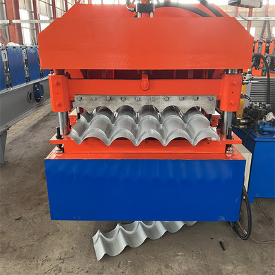 Automatyczna maszyna do formowania rolek z metalową glazurą o grubości 0,3-0,8 mm, hydrauliczna maszyna do formowania
