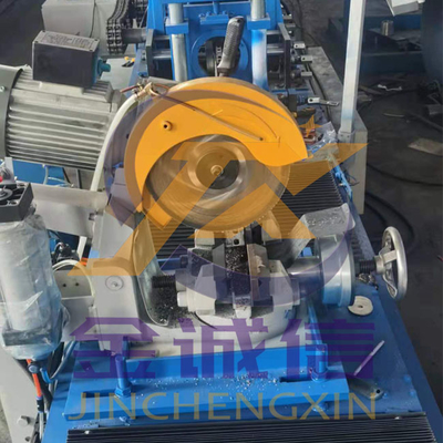 Delta PLC Control Channel Roll Forming Machine 23 metry na minutę Prędkość produkcji