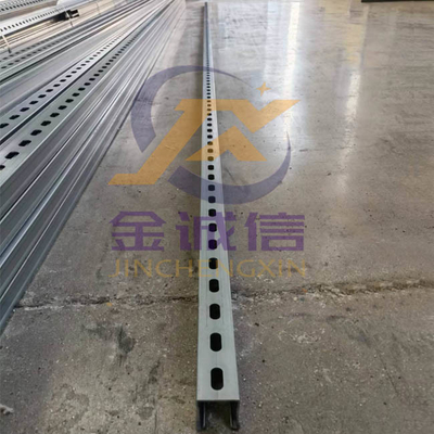 Maszyna do formowania rolek 380 V do struktury słonecznej 41 * 21 mm Maszyna do formowania rolek Unistrut