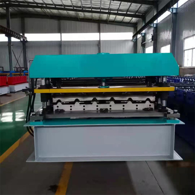 Metal Color Steel Ibr Trapezoidalne blachy ścienne i maszyna do formowania rolek dachowych