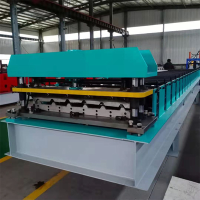 Metal Color Steel Ibr Trapezoidalne blachy ścienne i maszyna do formowania rolek dachowych