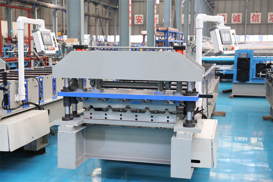 Kolor Wstępnie malowana stal 5 Typ żeber Metal Ibr Panel ścienny Panel dachowy Cena fabryczna maszyny do formowania rolek
