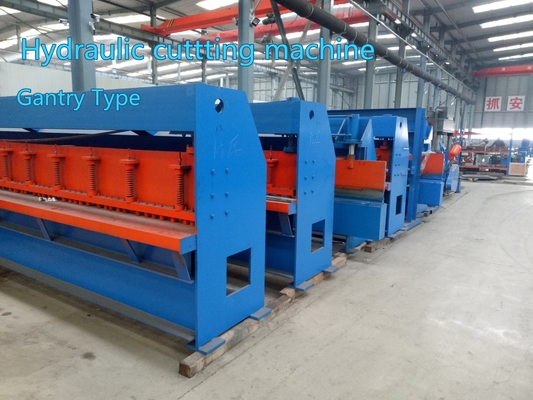 Strzyżenie Gięcie Hydrauliczna maszyna do cięcia 4m Certyfikacja Ce Iso