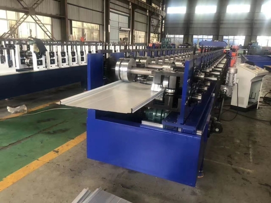 Snap Lock Self Lock Standing Seam Roll Forming Machine 2.2KW