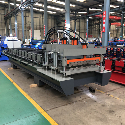 Maszyna do produkcji dachówek ze stali powlekanej metalem 15-20 m / min Prędkość formowania