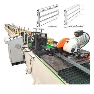 Pieniąca się aluminiowa maszyna do żaluzji drzwiowych PLC Detla System