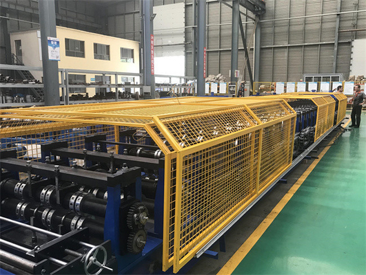 Automatyczne sterowanie PLC Maszyna do formowania pokładów metalowych Napęd hydrauliczny 37kw