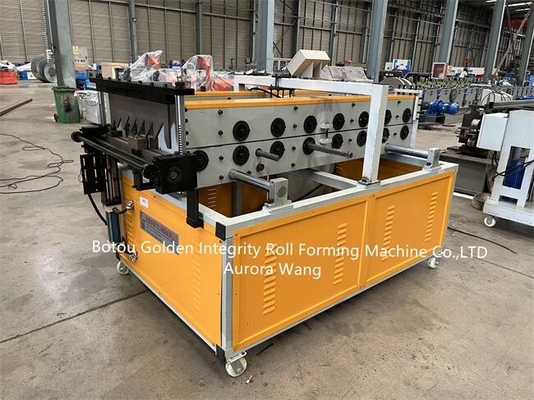 JCX Standing Seam Snap Lock Panel Machine 8 rzędów Roller Station