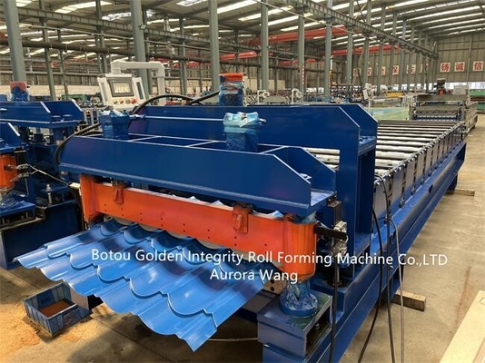 Maszyna do formowania rolek glazurowanych o mocy 5,5 kW Automatyczny system PLC Detla