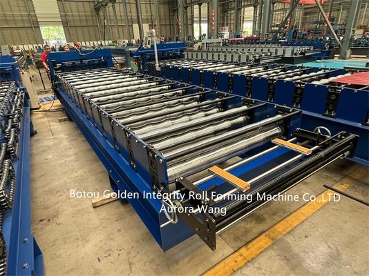 Maszyna do formowania rolek glazurowanych o mocy 5,5 kW Automatyczny system PLC Detla