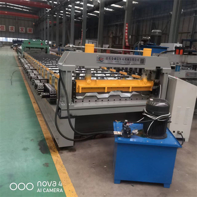 JCX Floor Decking Roll Forming Machine R Panel Roll Poprzednia grubość 0,8-2,5 mm