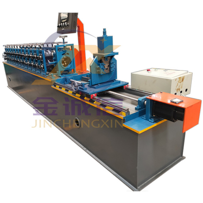 Fast Speed ​​Omega Profile Stud and Track Machine 380v 50hz 15-35m / min