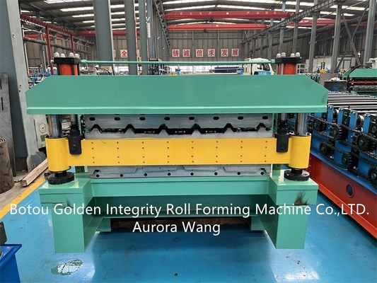 Maszyna do formowania blachy falistej PLC Materiały budowlane o mocy 5,5 kW