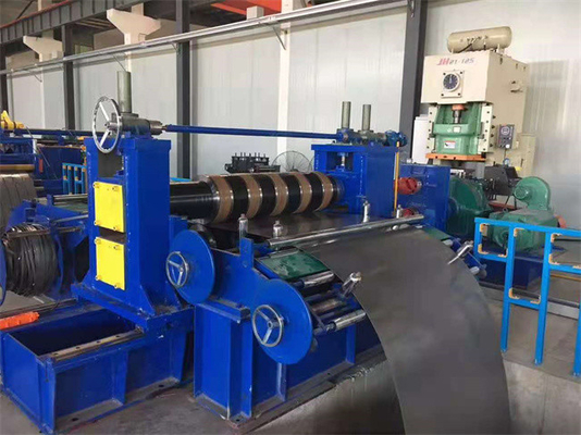 Maszyna do cięcia wzdłużnego ze stali ocynkowanej 180KW w pełni automatyczna
