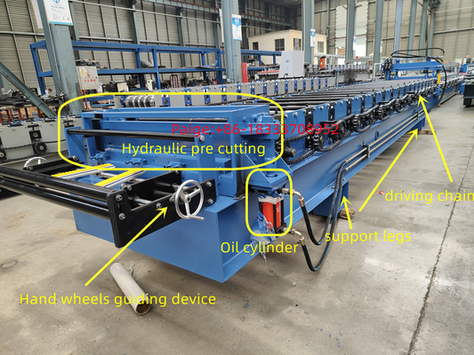 TR4 TR5 Metalowa maszyna do formowania rolek dachowych Q235 Stal