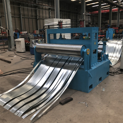 Linia do cięcia wzdłużnego ze stali aluminiowej Sterowana przez PLC linia do precyzyjnego cięcia wzdłużnego o dużej prędkości