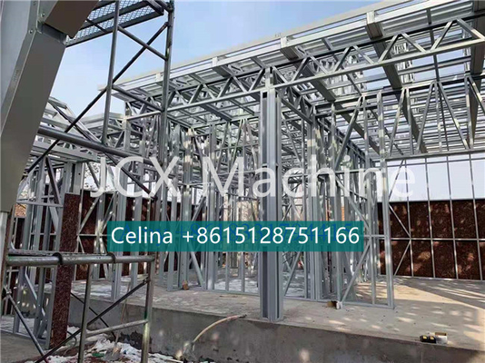 JCX Light Steel Roll Forming Machine PLC Frame Roll Forming Machine