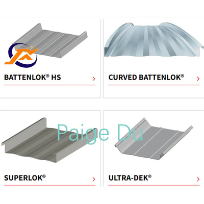 Maszyna do formowania szwów stojących Doublelock ze stopu aluminium 1 mm do pokryć dachowych
