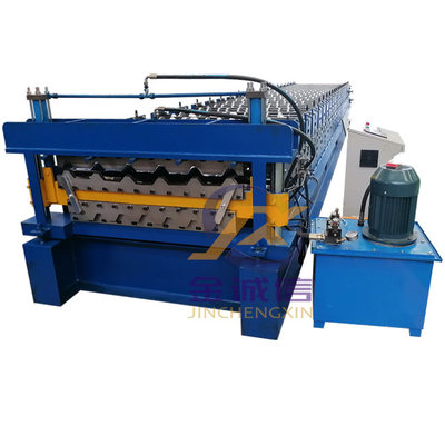 Maszyna do formowania rolek dachowych IBR Blue Color Double Layer