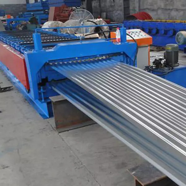 JCX Nowa maszyna do produkcji blach dachowych z blachy falistej z aluminium z nową technologią i maszyną do gięcia na zimno