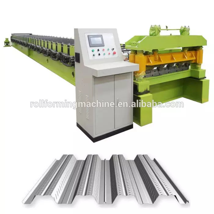 JCX Floor Deck Roll Forming Machine Automatyczna metalowa konstrukcja stalowa Maszyna do formowania belek podłogowych